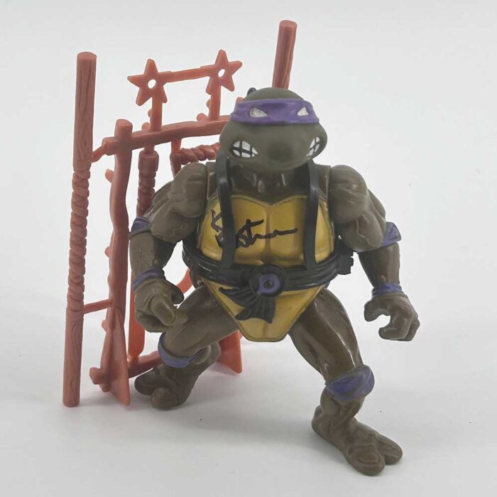 Donatello – 1988 (Soft Head) with weapons rack!