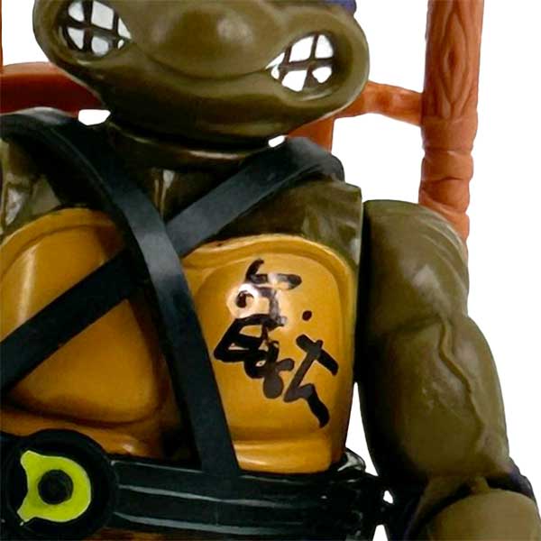 Donatello - 1988 with weapons rack! - Image 3