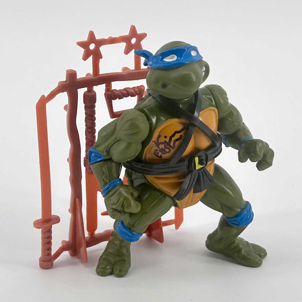 Leonardo - 1988 with weapons rack!
