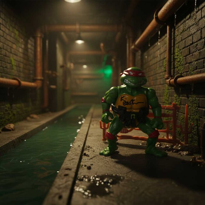 Raphael – 1988 with weapons rack!