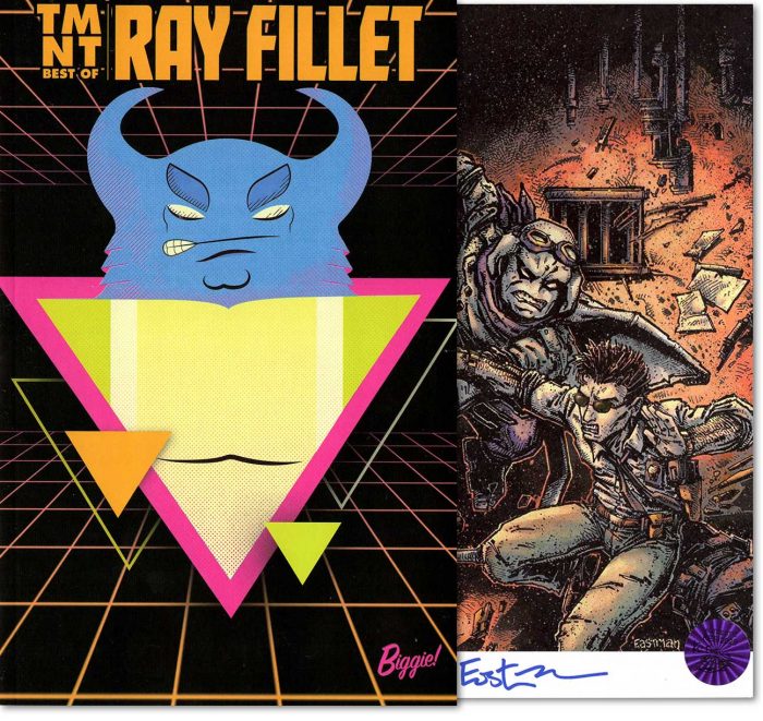 TMNT : Best of Ray Fillet – with Signed Tip-In-Plate and Hologram COA