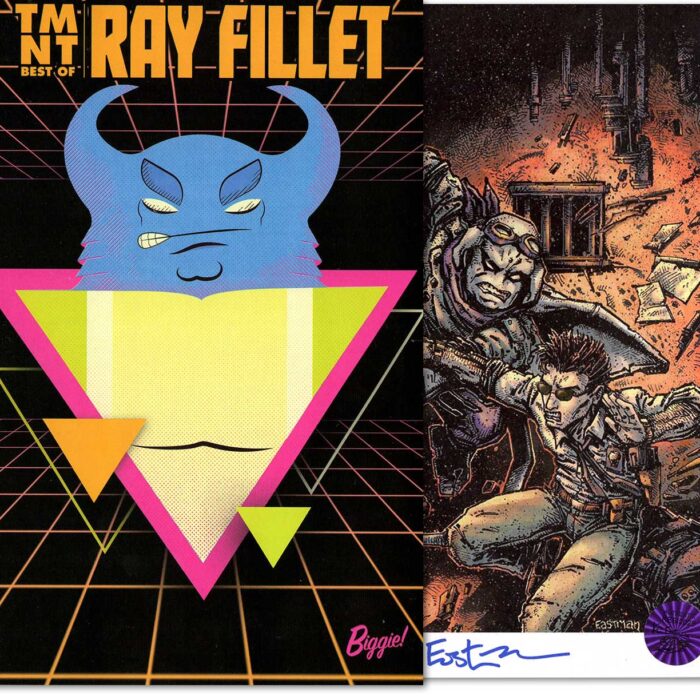 TMNT : Best of Ray Fillet – with Signed Tip-In-Plate and Hologram COA