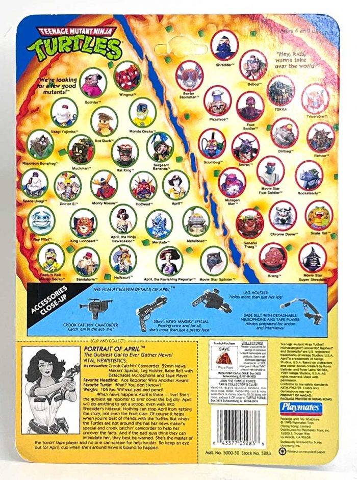 1992 April  MOC Unpunched Card