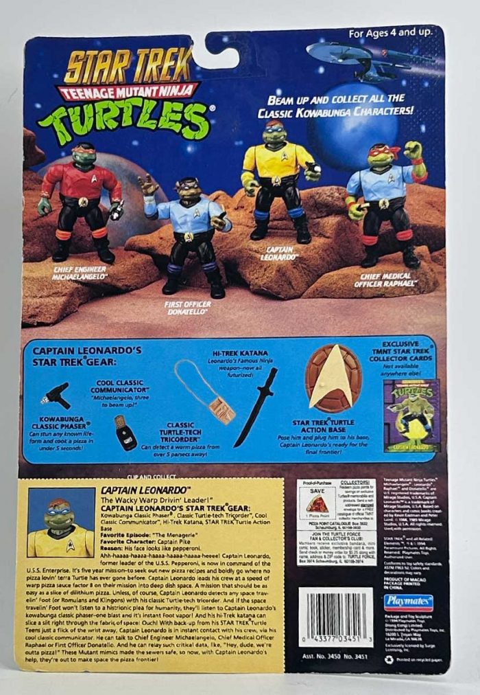 1994 Star Trek Captain Leonardo
