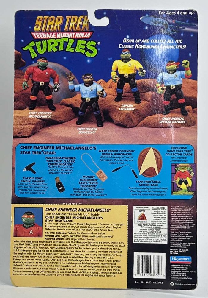 1994 Star Trek Chief Engineer Michelangelo