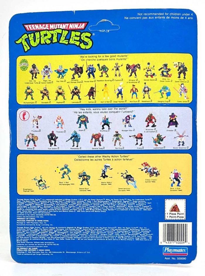 1990 Raph The Space Cadet Canadian Variant on Unpunched Card