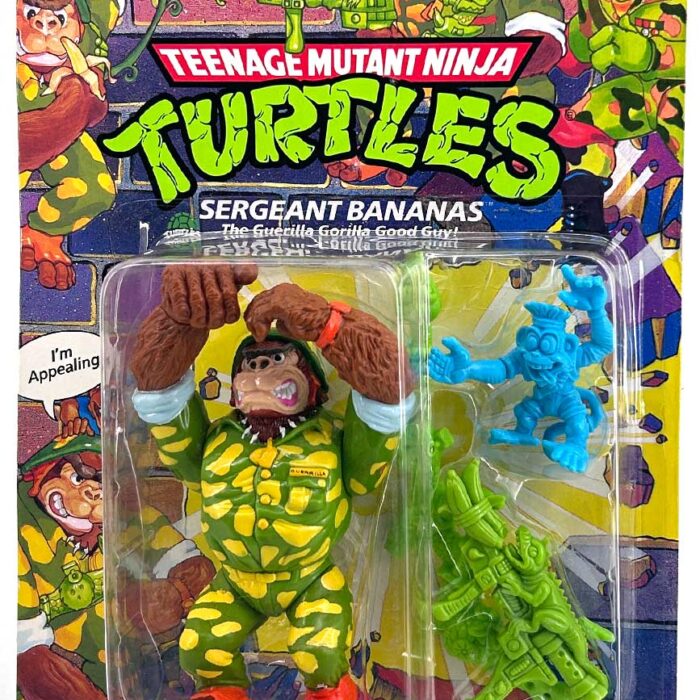 1991 Sergeant Bananas MOC Unpunched Card Excellent Condition