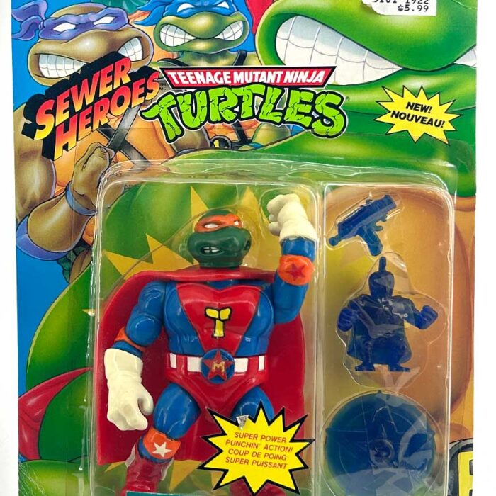 1993 Super Mike  Canadian Variant on Unpunched Card