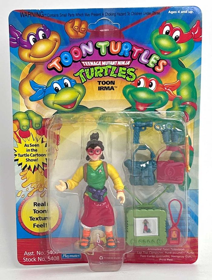 1992 Toon Irma on Unpunched Card