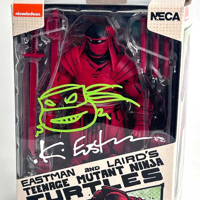 NECA (Mirage Comics) FOOT ENFORCER… Eastman Designed with Remarque and COA