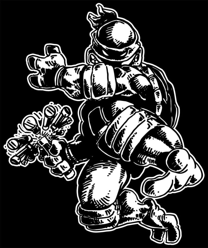 Classic Eastman Designed 1984 Michelangelo Tee