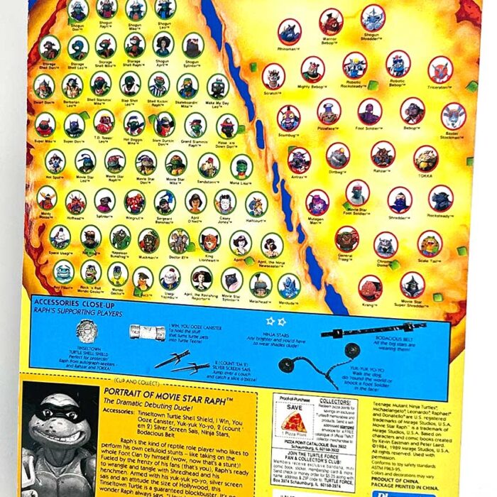 “Grail” 1995 Movie Star Raph re-release, blue weapons