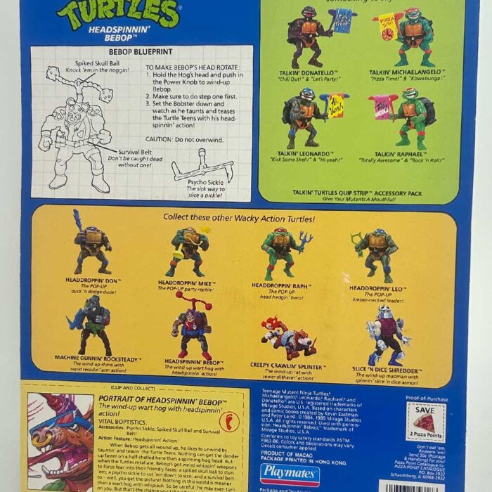 1991 Headspinnin Bebop unpunched