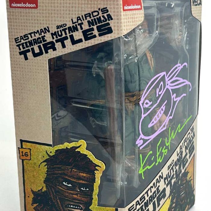 TMNT (Mirage Comics) THE RAT KING Eastman Designed and Signed with a Head Sketch Remarque