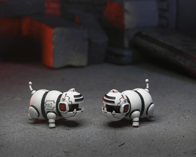 NECA TMNT (The Last Ronin) Accessory Set  SIGNED with HeadSketch Remarque - Image 6