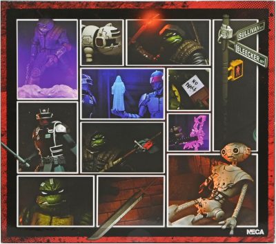 NECA TMNT (The Last Ronin) Accessory Set  SIGNED with HeadSketch Remarque - Image 7