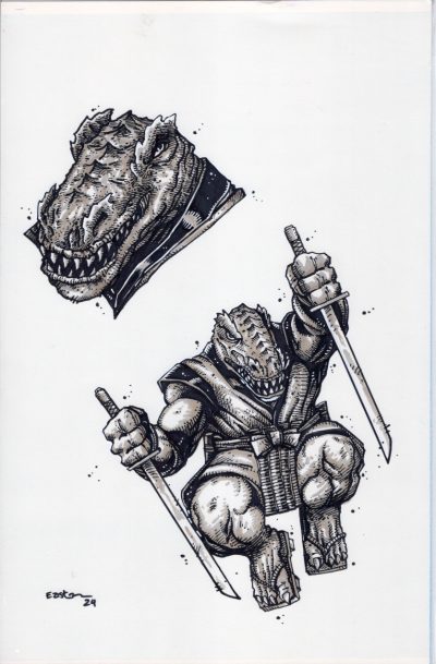 NECA CHOTE - Original Art  for Mirage Studios Inspired Collectibles Line