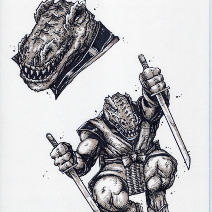 NECA CHOTE – Original Art  for Mirage Studios Inspired Collectibles Line