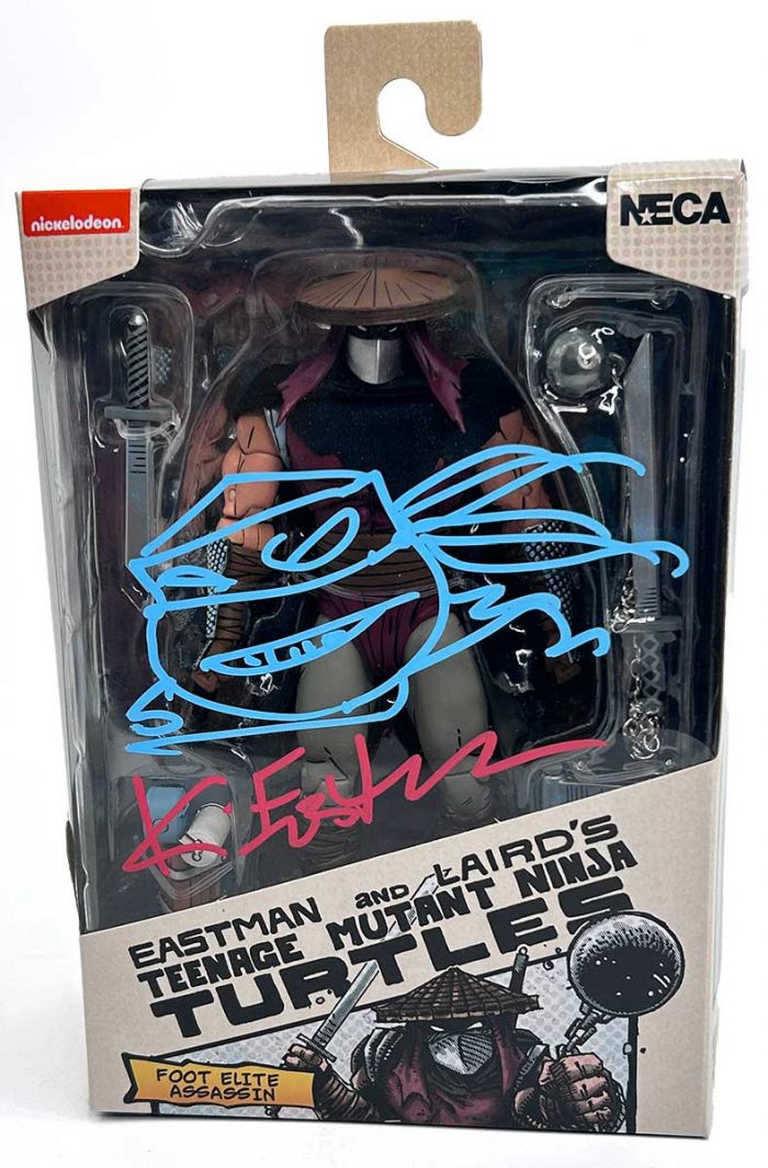 TMNT (Mirage Comics) Foot Elite Assassin… Eastman Designed with TMNT Remarque and COA