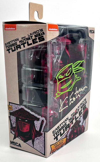 TMNT (Mirage Comics) Foot Elite Assassin Red and Black Variant Eastman Designed with Remarque and COA - Image 3