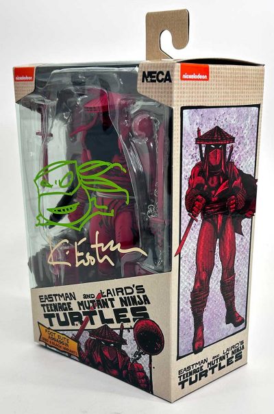TMNT (Mirage Comics) Foot Elite Assassin Red and Black Variant Eastman Designed with Remarque and COA - Image 4