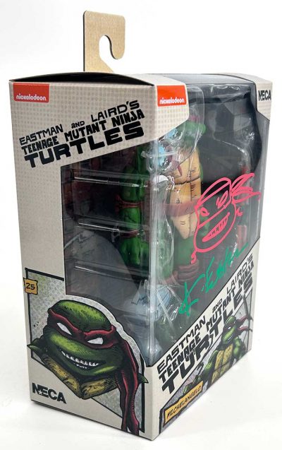 TMNT (Mirage Comics) MICHELANGELO - Eastman Designed packaging with Stunning Headsketch Remarque - Image 3