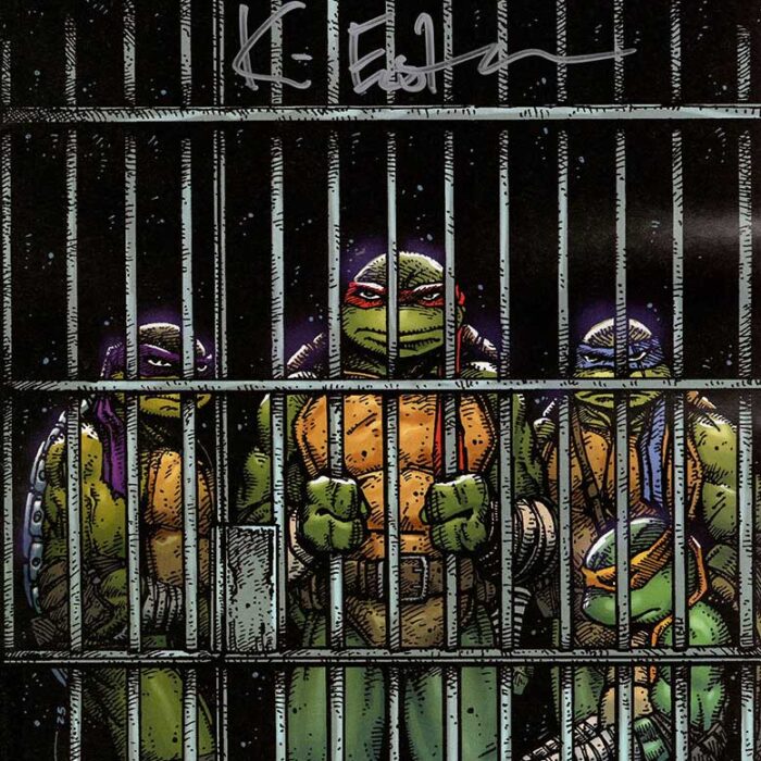 TMNT Volume 7 Issue 11 Signed Eastman Cover B Exclusive
