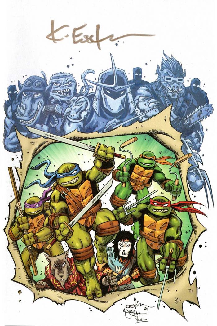 TMNT Issue 6 Great Lakes Comic Con Virgin Variant SIGNED