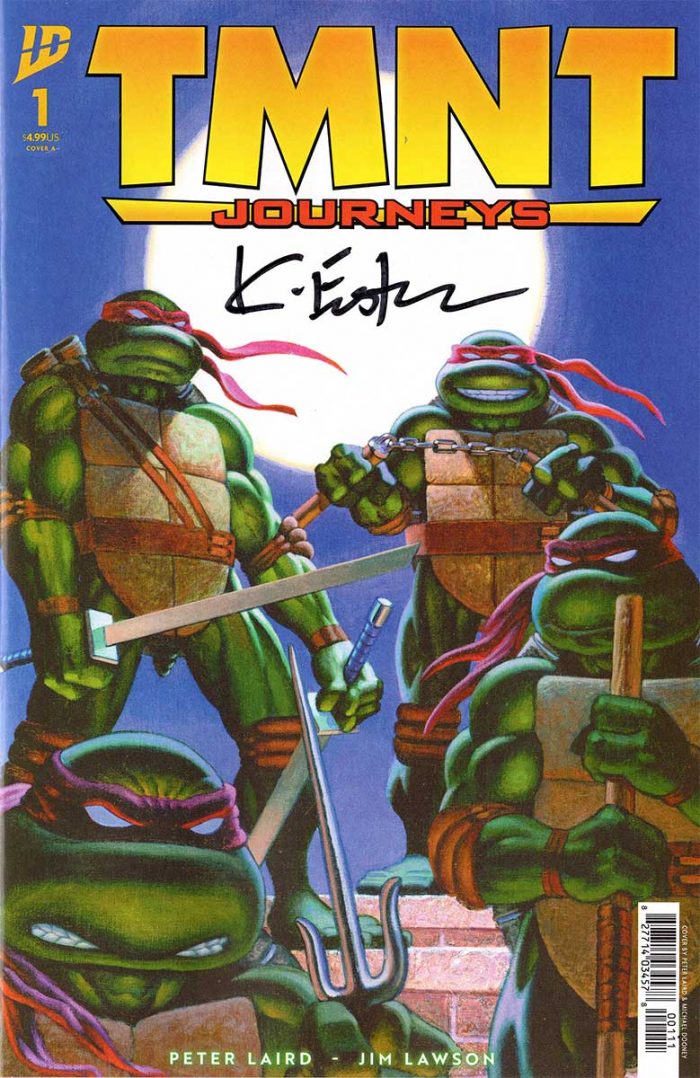 TMNT Journeys 01 Signed Cover