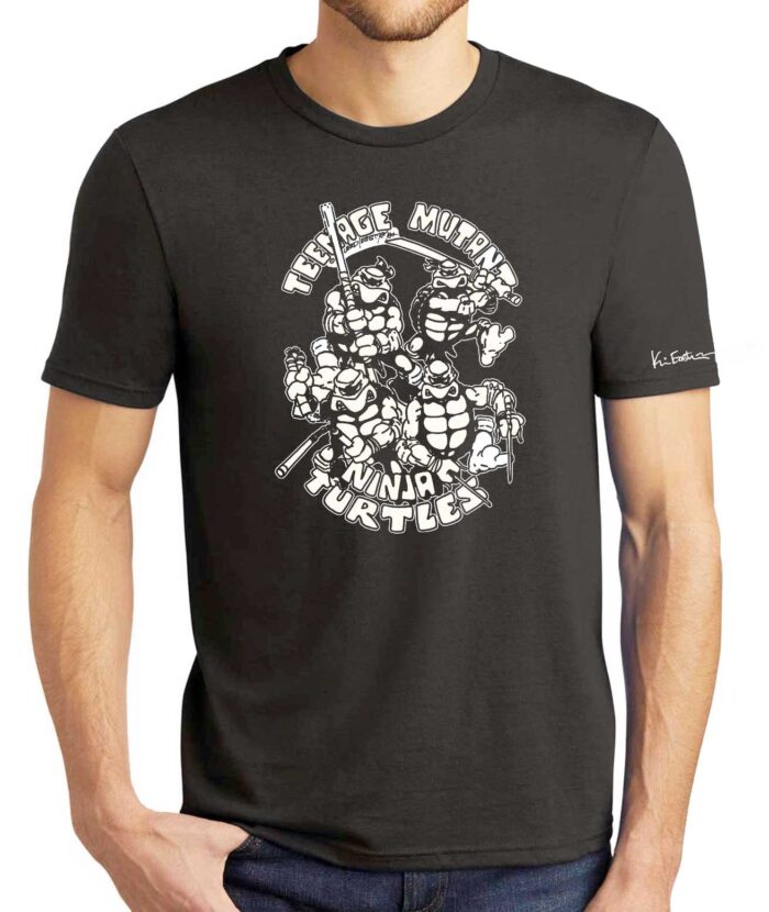 1984 TMNT Original Tee… Black / 100% Cotton