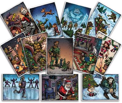 Lawson and Eastman color Holiday Cards Set of 12