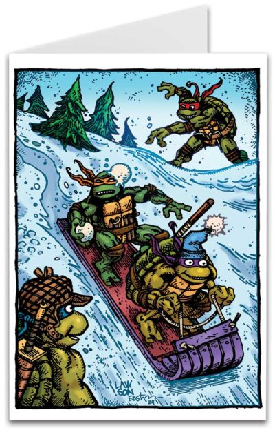 Lawson and Eastman color Holiday Cards Set of 12 - Image 6