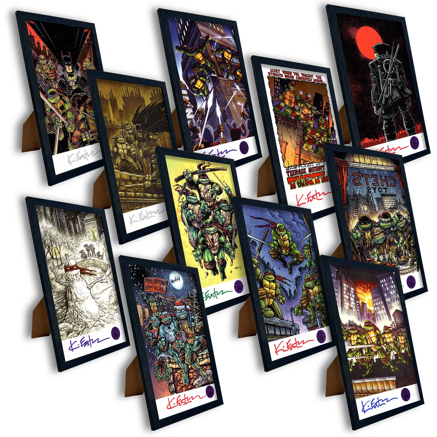 New Signed and Framed Prints with COAs