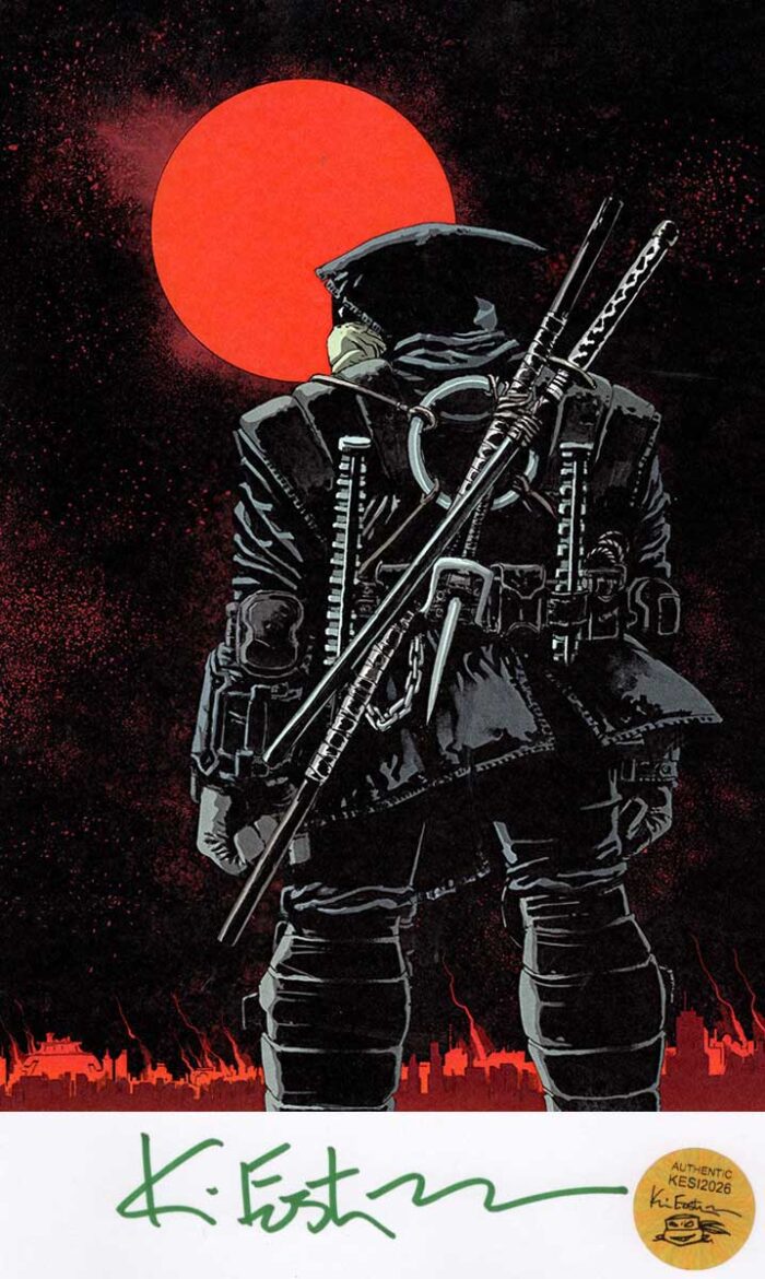 SIGNED and Framed Mini Print with Hologram COA The Last Ronin