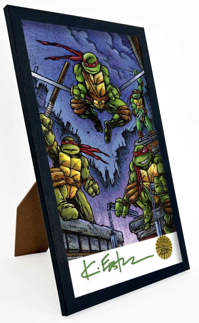 SIGNED and Framed Mini Print with Hologram COA Change Is Constant