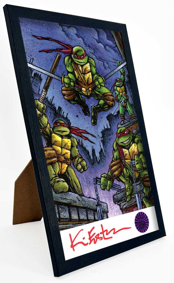 SIGNED and Framed Mini Print with Hologram COA Change Is Constant