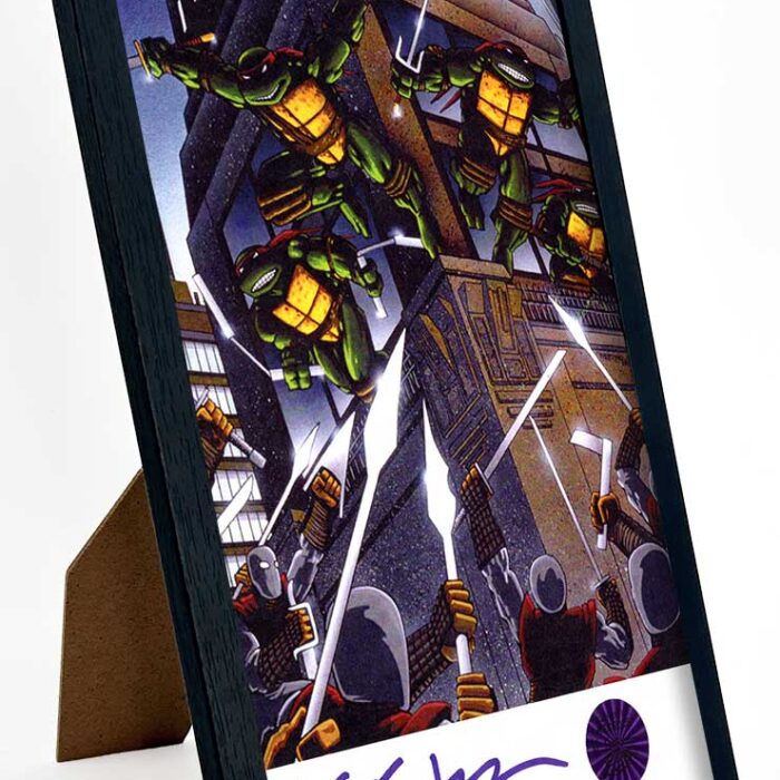 SIGNED and Framed Mini Print with Hologram COA Foot Showdown