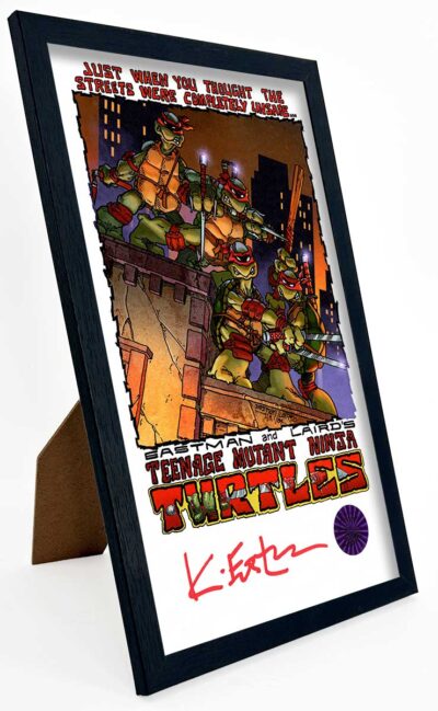SIGNED and Framed Mini Print with Hologram COA Just When You Thought It Was Safe