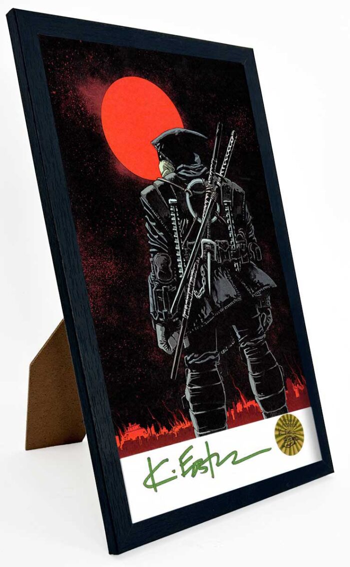 SIGNED and Framed Mini Print with Hologram COA The Last Ronin