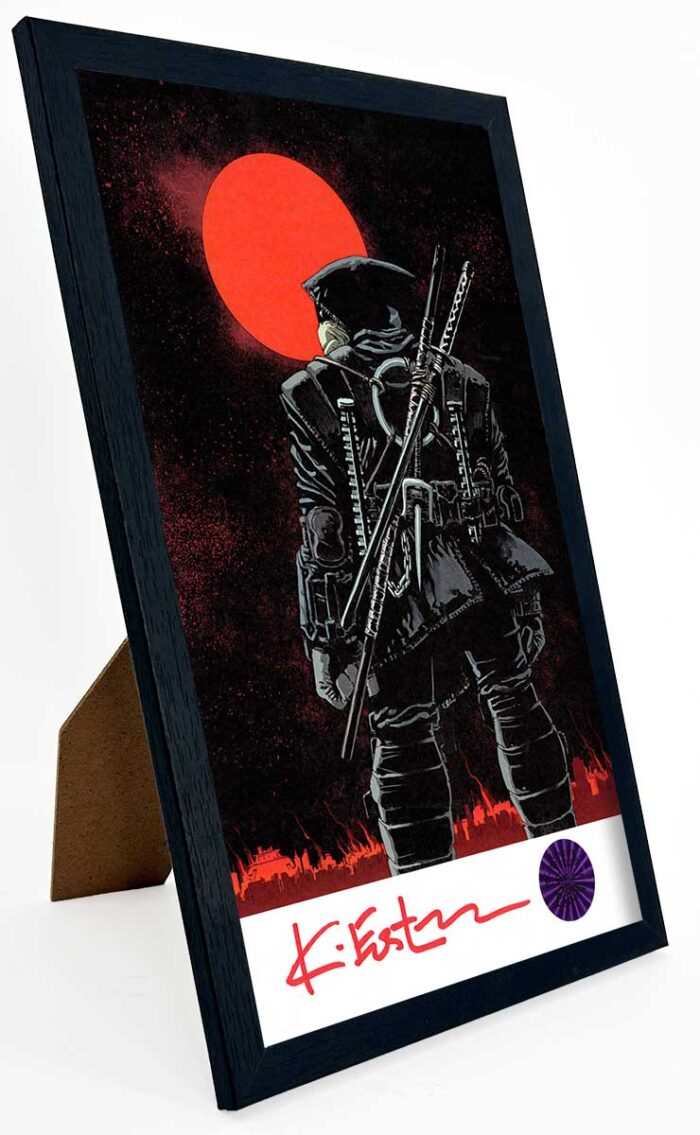 SIGNED and Framed Mini Print with Hologram COA The Last Ronin