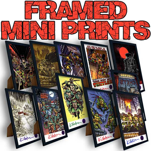 Signed and Framed Mini Prints