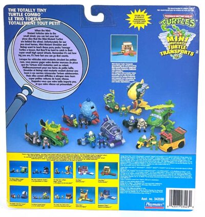 1994 Canadian mini-mutant turtle tank and Mike sealed - Image 2