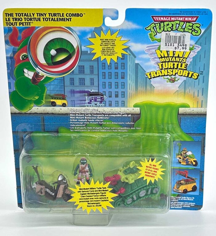 1994 Canadian mini-mutant turtle tank and Mike sealed