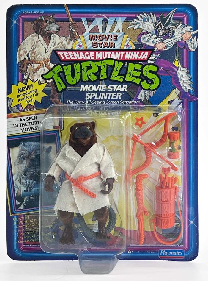 1992 Movie Star Splinter unpunched