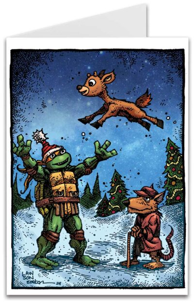Lawson and Eastman color Holiday Cards Set of 12 - Image 4