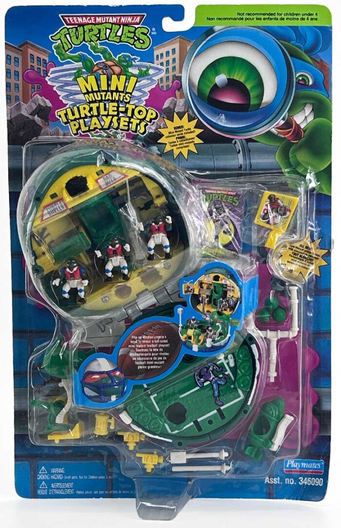 1994 Canadian Michaelangelo’s Football Playset sealed