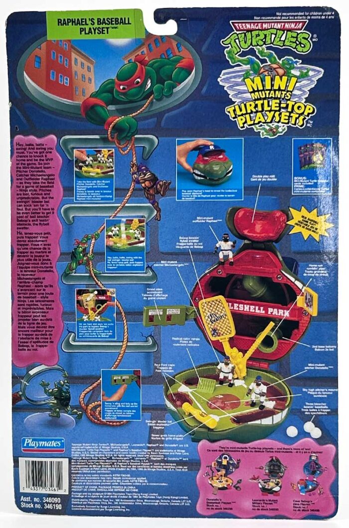 1994 Canadian Raphael’s Baseball Playset sealed