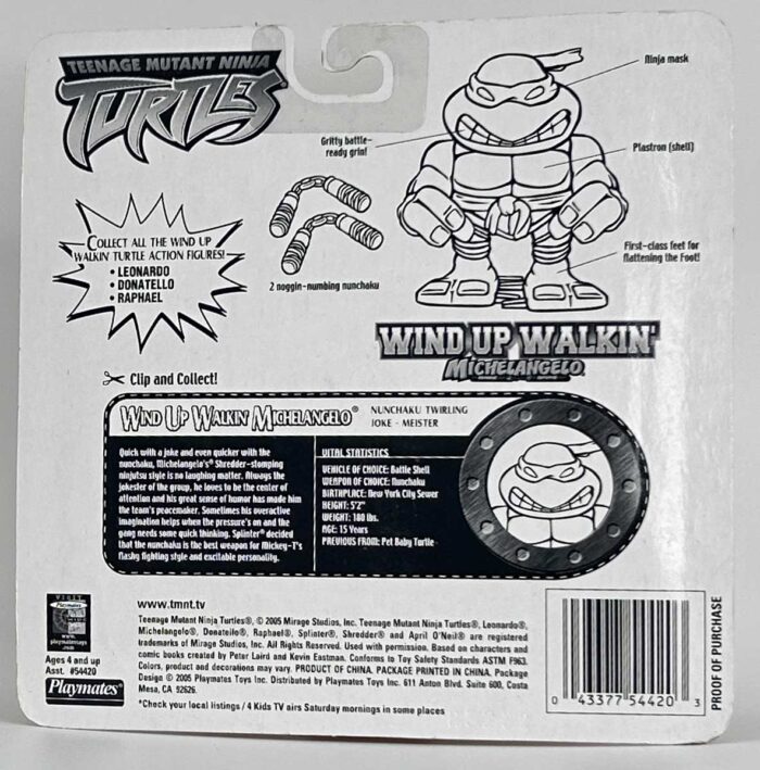 2005 Wind up Walkin’ Mike