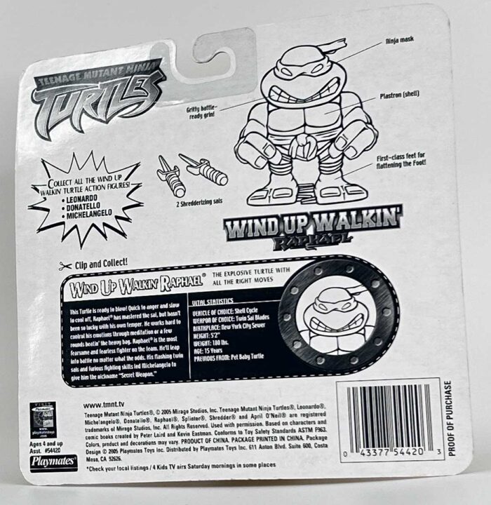 2005 Wind up Walkin’ Raph