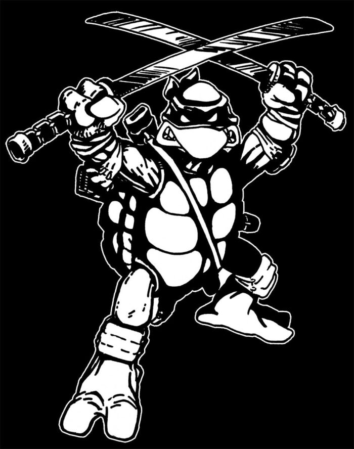 1984 TMNT Original Leonardo Tee